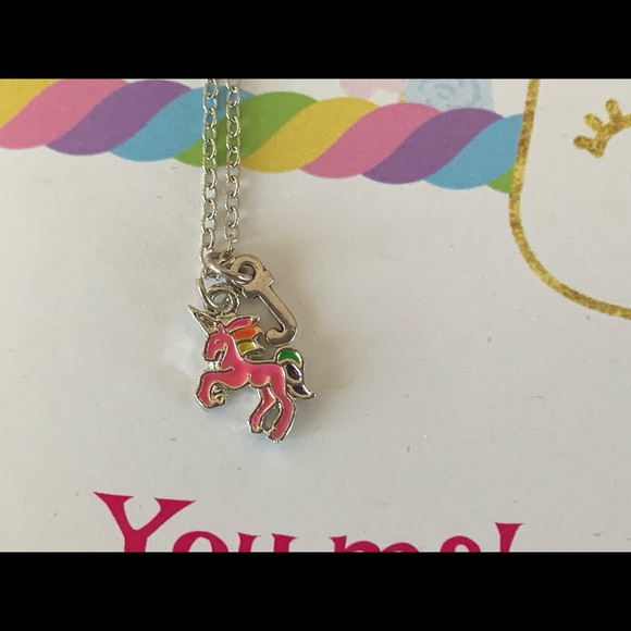 3/$15 Tiny Personalized Unicorn Necklace - Picture 2 of 2